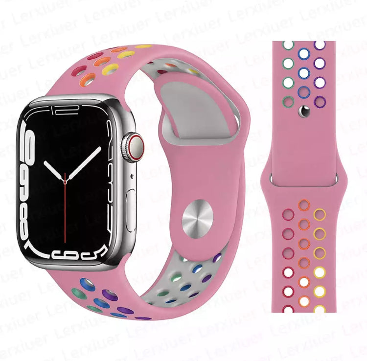 Signature Nike Apple Watch Silicone Sport Bands with Breathable Linings- for Selected Apple Watch 40mm Size - Super Savings Technologies Co.,LTD Signature Nike Apple Watch Silicone Sport Bands with Breathable Linings- for Selected Apple Watch 40mm Size - Super Savings Technologies Co.,LTD